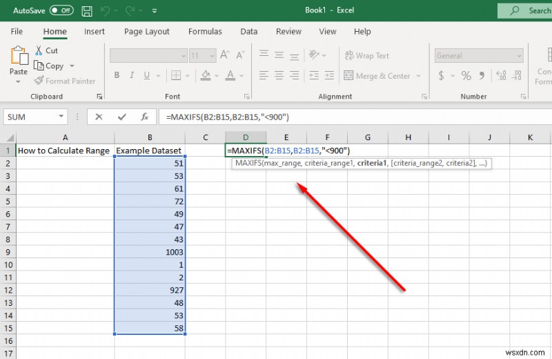 วิธีค้นหาและคำนวณช่วงใน Excel