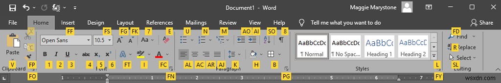 30+ แป้นพิมพ์ลัด Microsoft Word ที่ดีที่สุด