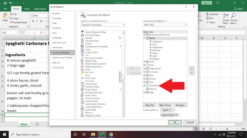 วิธีการสร้างรายการตรวจสอบใน Excel