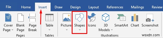 วิธีการสร้างผังงานใน Word และ Excel