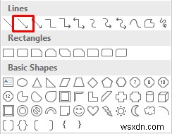 วิธีการสร้างผังงานใน Word และ Excel