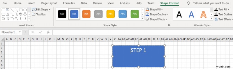 วิธีการสร้างผังงานใน Word และ Excel