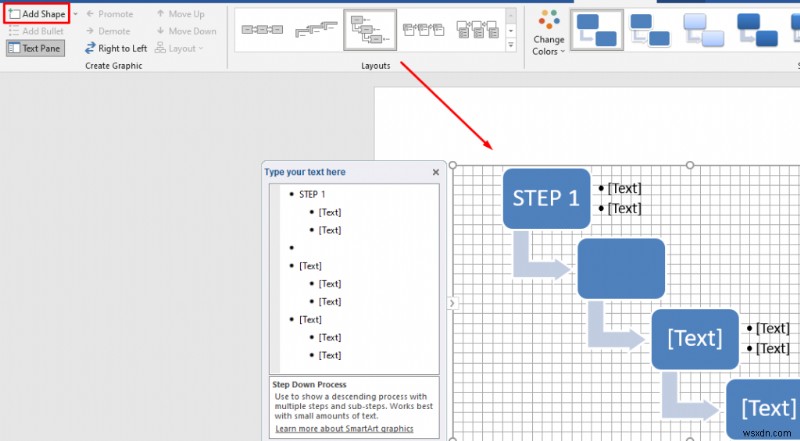 วิธีการสร้างผังงานใน Word และ Excel