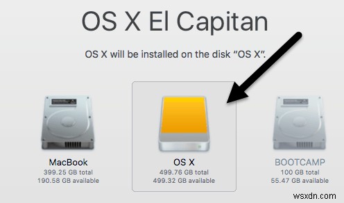 ติดตั้ง บูต และเรียกใช้ Mac OS X จากฮาร์ดไดรฟ์ภายนอก 