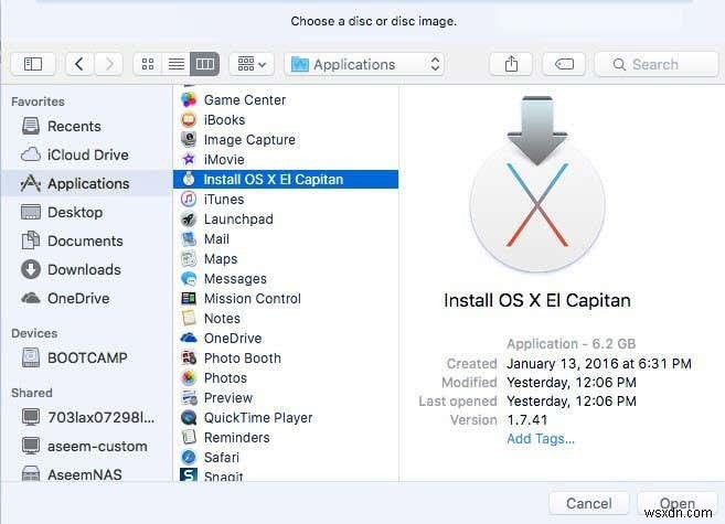 วิธีการติดตั้ง Mac OS X โดยใช้ VMware Fusion 