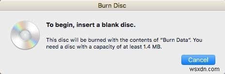วิธีเขียนดีวีดีบน Mac 