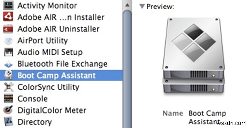 วิธีใช้ Windows 7 กับ Boot Camp