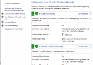 ปรับกฎและการตั้งค่าไฟร์วอลล์ Windows 10