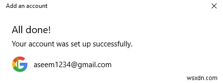 วิธีตั้งค่า Gmail ใน Windows 10