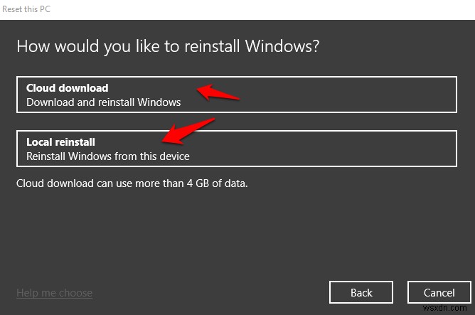 วิธีการรีเซ็ต Windows 10 เป็นค่าเริ่มต้นจากโรงงาน