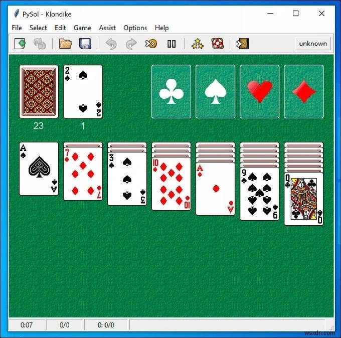 7 เวอร์ชันซอฟต์แวร์ที่ดีที่สุดของ Solitaire สำหรับ Windows 10