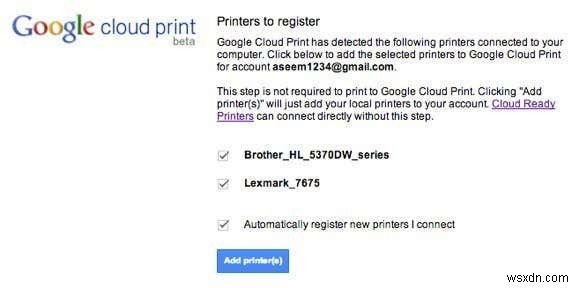 Google Cloud Print – คู่มือฉบับสมบูรณ์