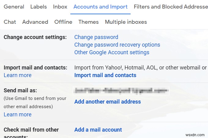 วิธีโอนอีเมลระหว่างบัญชี Gmail สองบัญชี