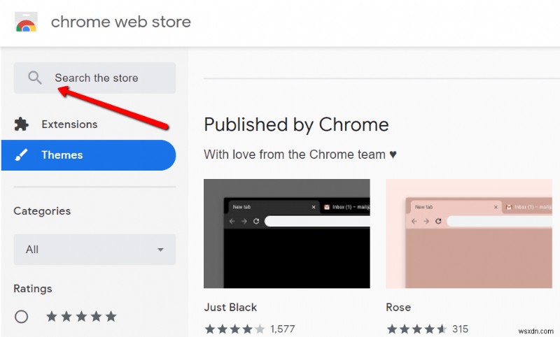 วิธีเปลี่ยนพื้นหลังใน Google Chrome
