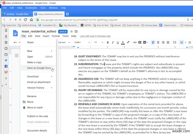 วิธีการแปลง PDF เป็นรูปแบบ Google Doc
