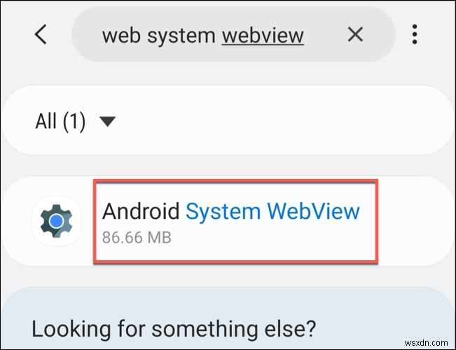 Android System WebView คืออะไร