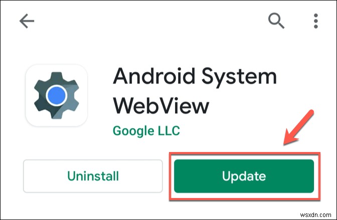 Android System WebView คืออะไร