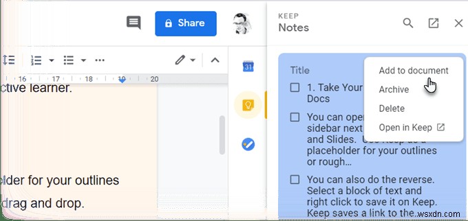 10 Google Keep Tips &Tricks เพื่อเป็นผู้เรียนที่มีประสิทธิผลมากขึ้น