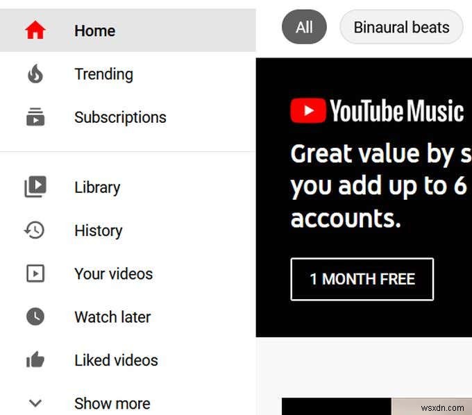 วิธีการลบประวัติการใช้งาน YouTube และกิจกรรมการค้นหา