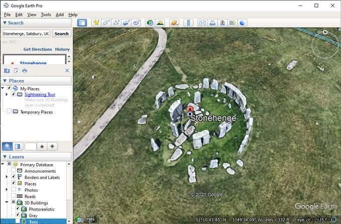 วิธีวัดระยะทางบน Google Earth