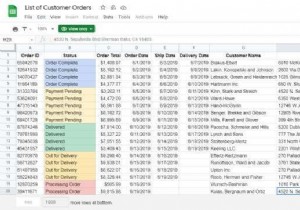 วิธีการกรองใน Google ชีต