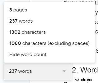 7 วิธีในการดูจำนวนคำใน Google เอกสาร