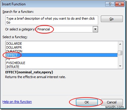 ใช้ Excel เพื่อหาอัตราดอกเบี้ยที่แท้จริงจากอัตราดอกเบี้ยที่กำหนด