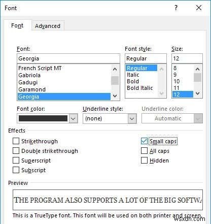 เปลี่ยน Caps Lock Text กลับไปเป็น Normal ใน MS Word 