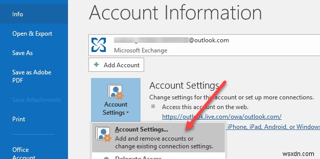 วิธีแก้ปัญหาการโหลด Outlook ช้า