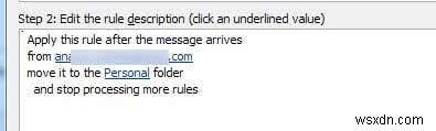 ย้ายอีเมลไปยังโฟลเดอร์ใน Outlook โดยอัตโนมัติโดยใช้กฎ
