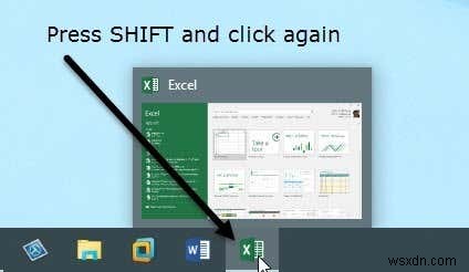 วิธีการเปิด Excel หลายอินสแตนซ์