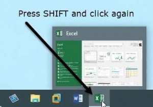 วิธีการเปิด Excel หลายอินสแตนซ์