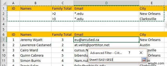 วิธีการกรองข้อมูลใน Excel