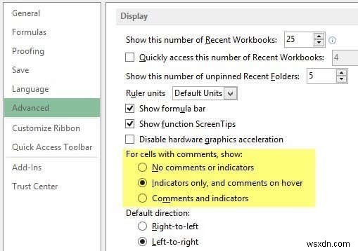 วิธีการเพิ่มความคิดเห็นในเซลล์แผ่นงาน Excel