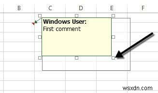 วิธีการเพิ่มความคิดเห็นในเซลล์แผ่นงาน Excel