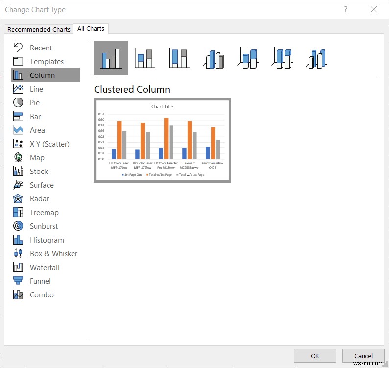 การสร้างแผนภูมิข้อมูล Excel ของคุณ 