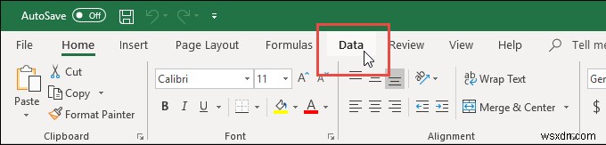 ใช้ Excel เป็นเครื่องมือในการคัดลอกข้อมูลจากเว็บ 