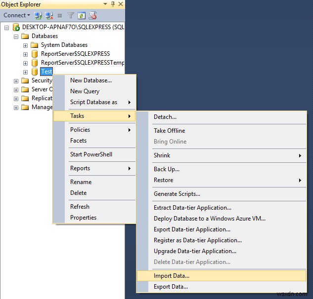 ย้ายข้อมูลจาก MS Access ไปยังฐานข้อมูลเซิร์ฟเวอร์ SQL