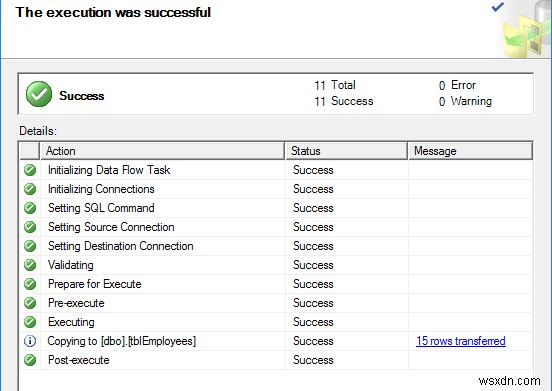 ย้ายข้อมูลจาก MS Access ไปยังฐานข้อมูลเซิร์ฟเวอร์ SQL