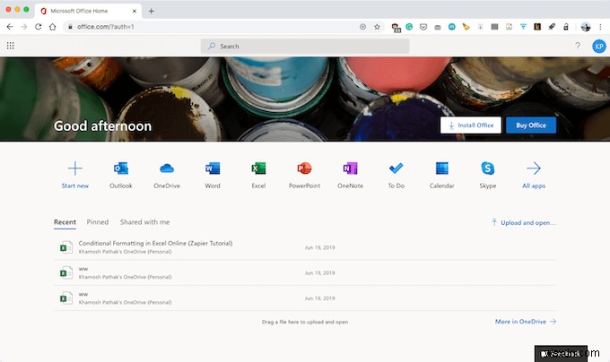 วิธีการรับ Office 365 ฟรี