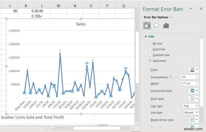 วิธีการเพิ่มแถบข้อผิดพลาดใน Excel