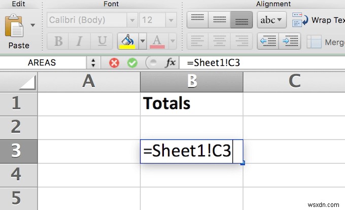 เชื่อมโยงเซลล์ระหว่างชีตและเวิร์กบุ๊กใน Excel