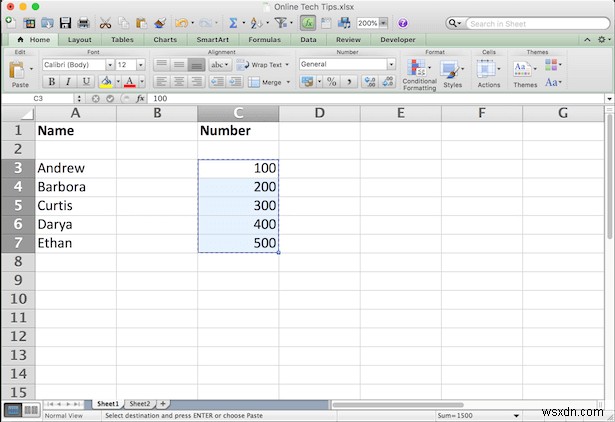 เชื่อมโยงเซลล์ระหว่างชีตและเวิร์กบุ๊กใน Excel