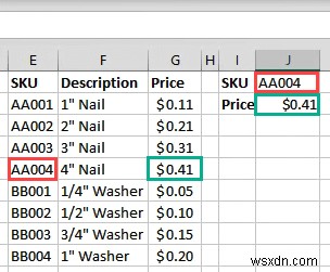 วิธีค้นหาค่าที่ตรงกันใน Excel 