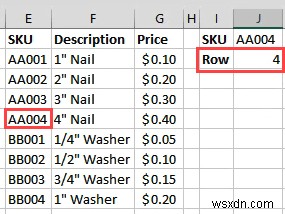 วิธีค้นหาค่าที่ตรงกันใน Excel 