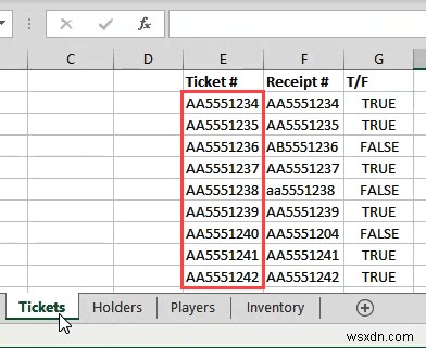 วิธีค้นหาค่าที่ตรงกันใน Excel 