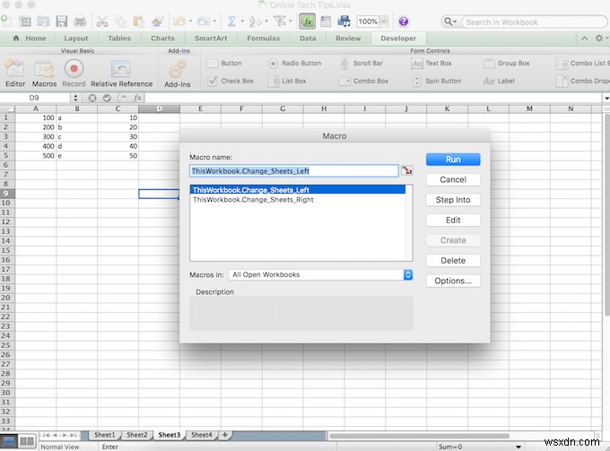 วิธีสลับระหว่างแผ่นงานใน Excel 