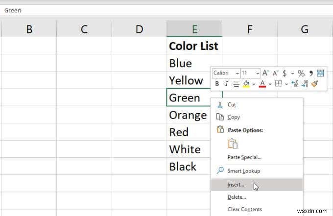 วิธีสร้างรายการดรอปดาวน์ใน Excel