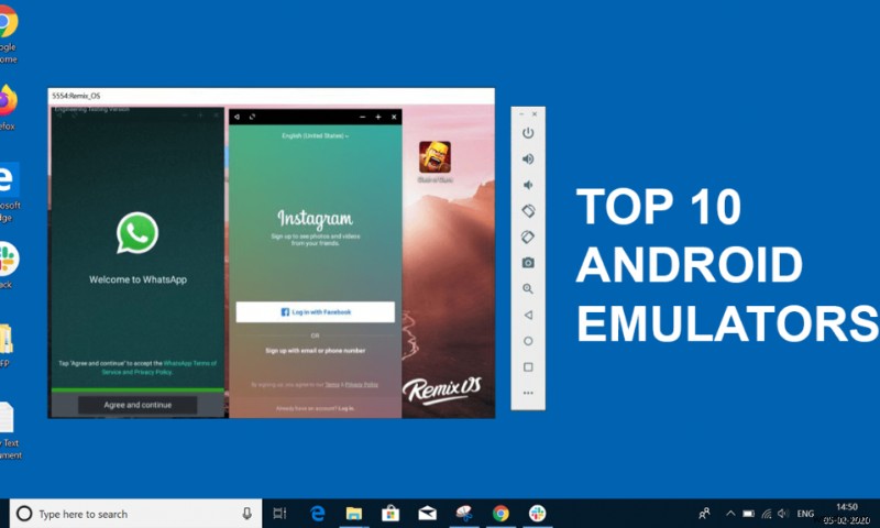 10 สุดยอด Android Emulators สำหรับ Windows และ Mac 