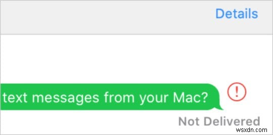 วิธีแก้ไขข้อความไม่ทำงานบน Mac